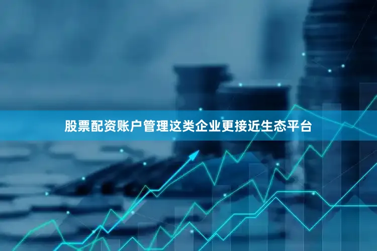 股票配资账户管理这类企业更接近生态平台