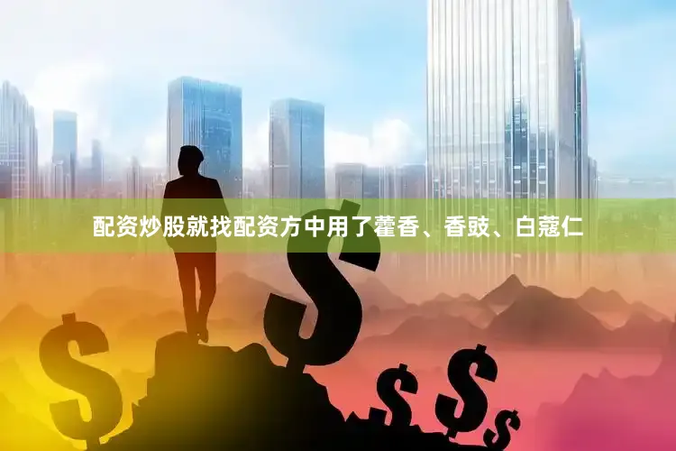 配资炒股就找配资方中用了藿香、香豉、白蔻仁